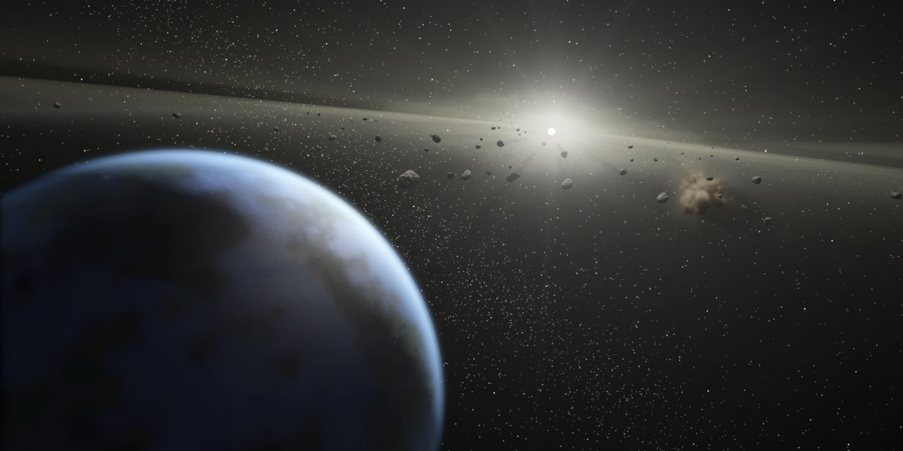 Time Lapse d’exoplanètes en rotation autour de HR 8799